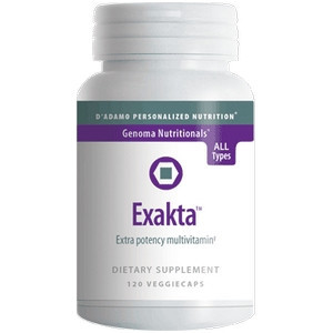 Exakta 120c by D'Adamo Personalized Nutrition